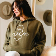 Statement Fleece Hoodie -  Santa Run Face