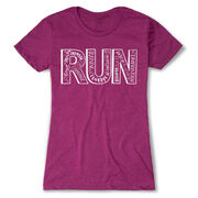 Womens Everyday Runners Tee Run With Inspiration