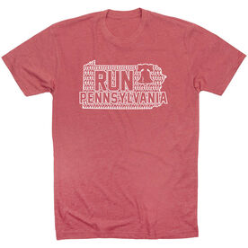 Running Short Sleeve T-Shirt - Run Pennsylvania