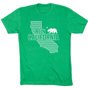 Running Short Sleeve T-Shirt - Run California