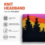 Running Knit Headband - Happy Hour