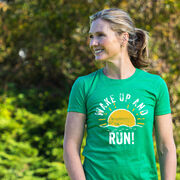 Women's Everyday Runners Tee - Wake Up And Run