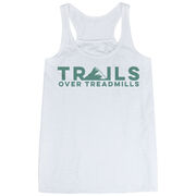 Flowy Racerback Tank Top - Trails Over Treadmills