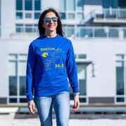 Running Raglan Crew Neck Pullover - Boston Route