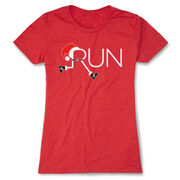 Women's Everyday Runners Tee - Let's Run For Christmas