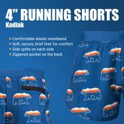 Running Streaker Shorts - Kodiak 4" Inseam - Mens