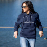 Statement Fleece Hoodie -  Half Marathoner 13.1 Miles