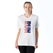 Women's Short Sleeve Tech Tee - Patriotic Run