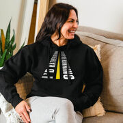 Statement Fleece Hoodie - I'd Rather Be Running