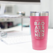 Running 20 oz. Double Insulated Tumbler - Bad ass Runner