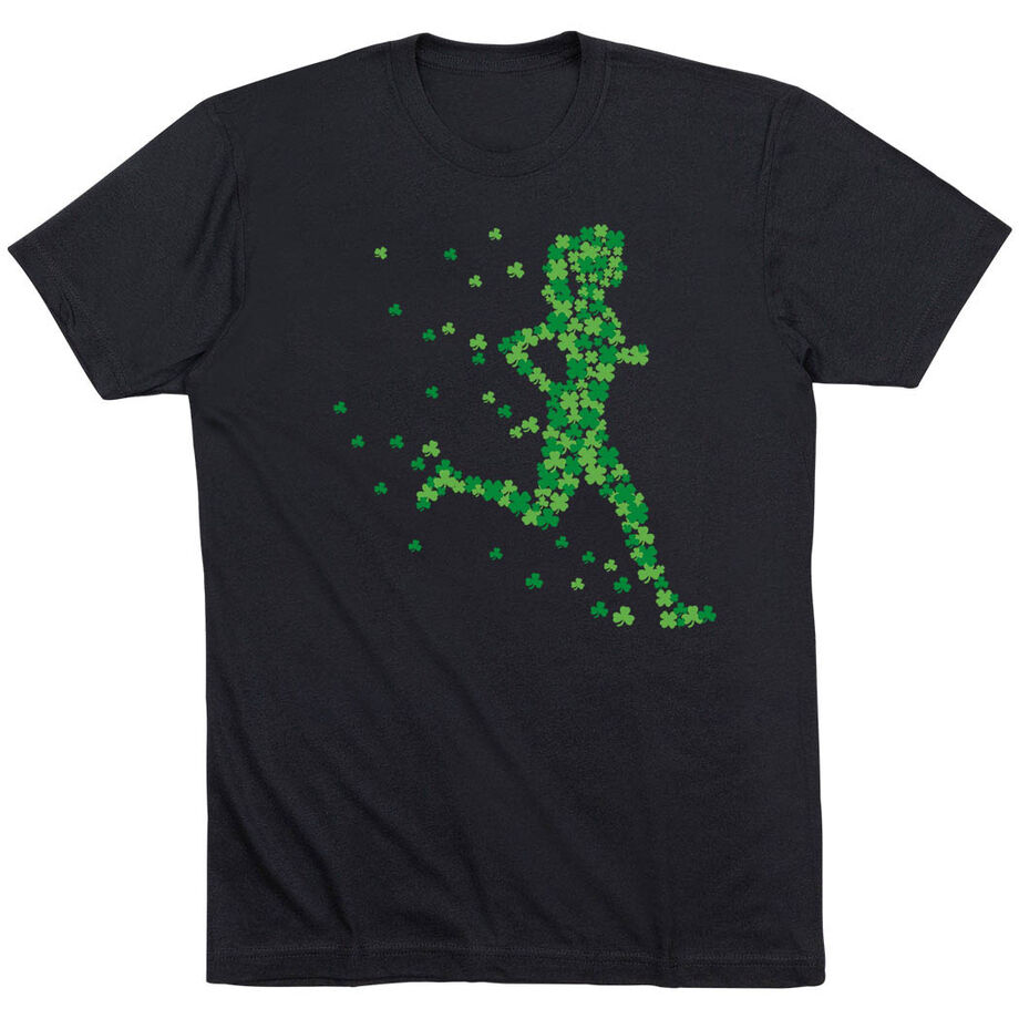 Running Short Sleeve T-Shirt - Lucky Runner Girl