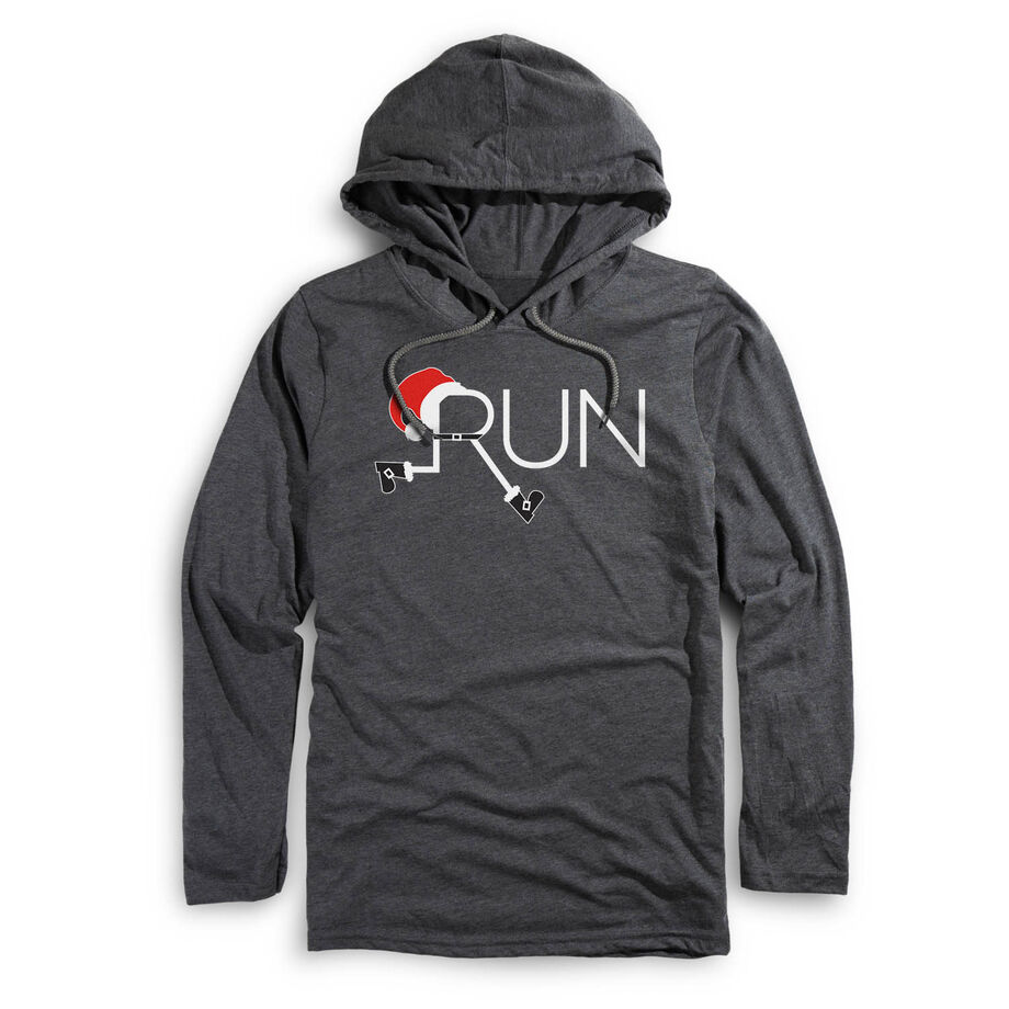 Running Lightweight Hoodie - Let's Run For Christmas