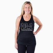 Women's Racerback Performance Tank Top - Half Marathoner 13.1 Miles