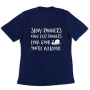 Women's Short Sleeve Tech Tee - Slow Runners