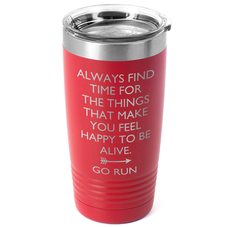 Running 20oz. Double Insulated Tumbler - Always Find Time