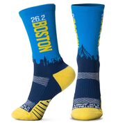 Socrates&reg; Mid-Calf Socks - Boston 26.2