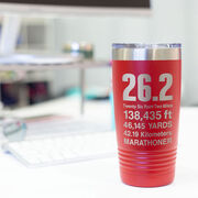 Running 20 oz. Double Insulated Tumbler - 26.2 Math Miles