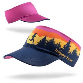 Running Comfort Performance Visor - Happy Hour