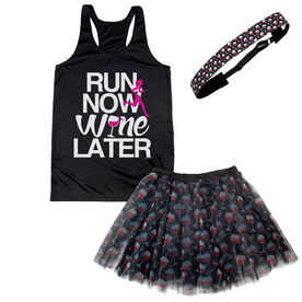Will Run For Wine Running Outfit