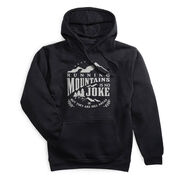 Statement Fleece Hoodie - Running Mountains