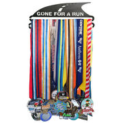 Race Medal Hanger Gone For A Run MedalART