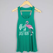 Flowy Racerback Tank Top - Flock It Just Run