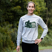 Running Raglan Crew Neck Sweatshirt - Run Big