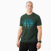 Running Short Sleeve T-Shirt - Eat Sleep Run Repeat