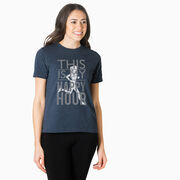 Running Short Sleeve T-Shirt - This Is My Happy Hour