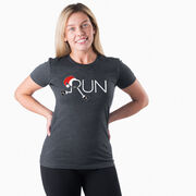 Women's Everyday Runners Tee - Let's Run For Christmas