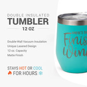 Running Travel Wine Tumbler - Where's The Finish Wine?