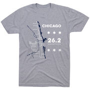 Running Short Sleeve T-Shirt - Chicago Route