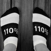 Socrates&reg; Woven Performance Socks 110% (Black)