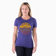 Women's Everyday Runners Tee - Running is My Sunshine