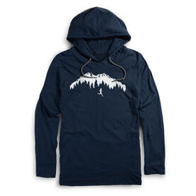 Running Lightweight Hoodie - Trail Runner in the Mountains
