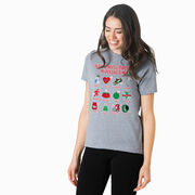 Running Short Sleeve T-Shirt - The 12 Miles of Christmas