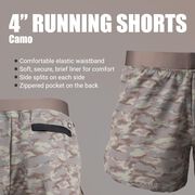Running Streaker Shorts - Camo 4" Inseam