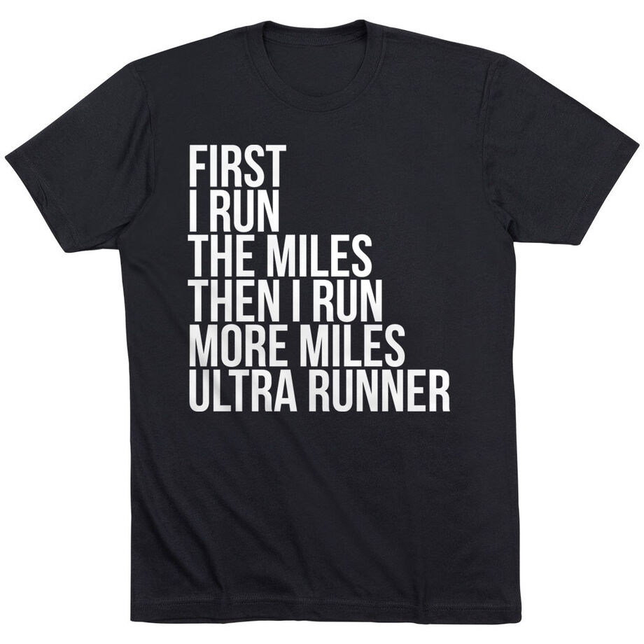 More Mile Womens Compression Short Sleeve Top in Black More Mile Womens Compression Short Sleeve Top in Black