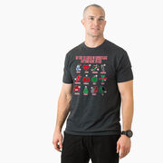 Running Short Sleeve T-Shirt - The 12 Miles of Christmas
