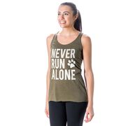 Women's Everyday Tank Top - Never Run Alone (Bold)