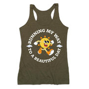 Women's Everyday Tank Top - Running My Way to a Beautiful Day