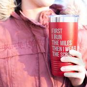 Running 20oz. Double Insulated Tumbler - Then I Wear The Scrubs