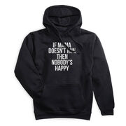 Statement Fleece Hoodie -  If Mama Doesn't Run
