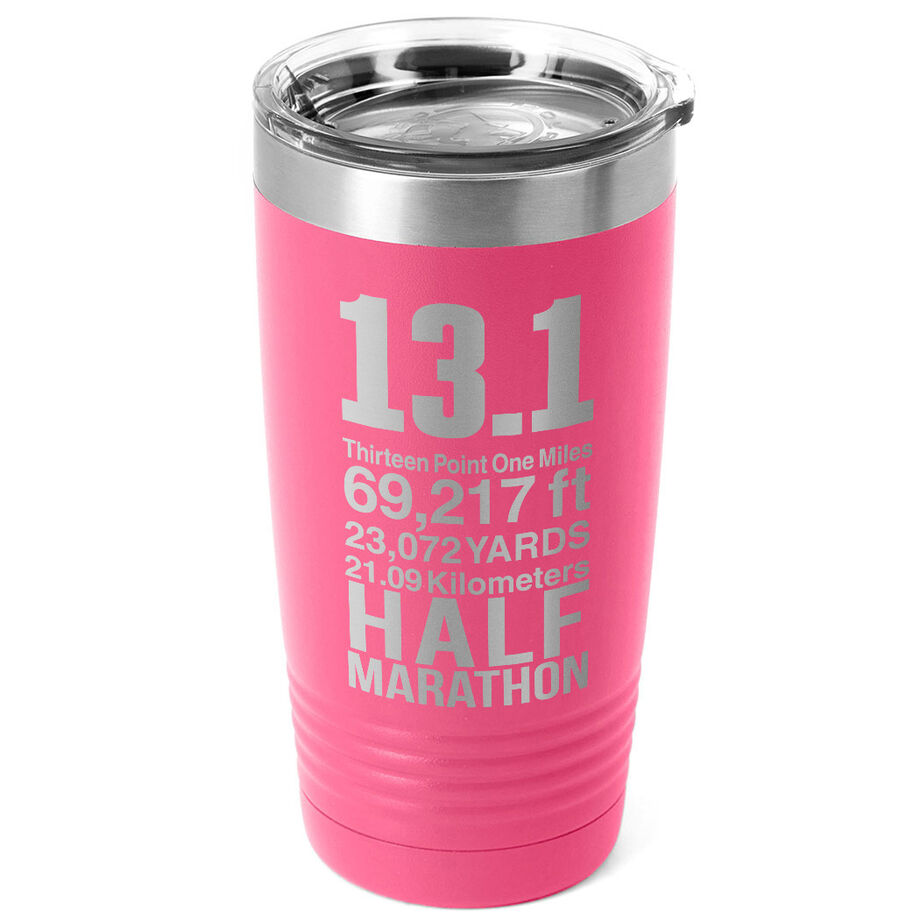 Running 20 oz. Double Insulated Tumbler - 13.1 Math Miles
