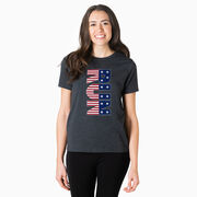Running Short Sleeve T-Shirt - Patriotic Run