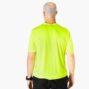 Men's Running Short Sleeve Performance Tee - Moonlit Run (Male)