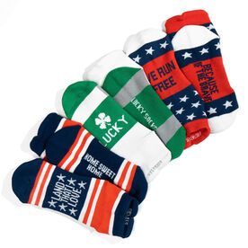 Socrates® Woven Performance Sock Set - Holiday Collection