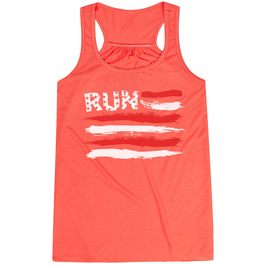 Flowy Racerback Tank Top - Star Spangled Run