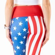 Running Performance Capris - USA