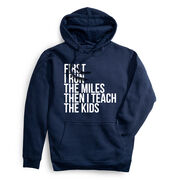 Statement Fleece Hoodie -  Then I Teach The Kids